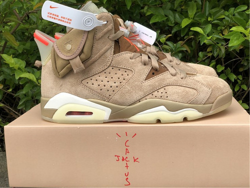 Upgrade the ultimate version_ Travis Scott X Air Jordan 6 Item Number_ DH0690-200_ full code shipment 40-45.5-47.5-d8a60aa1